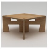 Hanah home sto za kafu prirodno drvo tabula | ePonuda.com