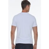 Dewberry T8568 V-NECK MEN'S T-SHIRT-WHITE | shoptok.hr