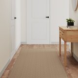 vidaXL Tepih-staza s izgledom sisala boja pijeska 80 x 300 cm Cijene