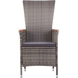  9-dijelni vrtni blagovaonski set s jastucima sivi | shoptok.hr