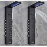 EYN Luksuzni tuš panel z LED zaslonom | Tuš sistem BSP2040 — Nikelj — Stenska | Shoptok.si
