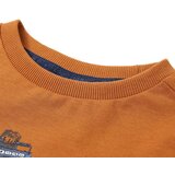 vidaXL Otroška majica z dolgimi rokavi temno oker 128 | Shoptok.si