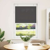 vidaXL Plisirana roleta crna 70x100 cm širina tkanine 69,4 cm | shoptok.hr