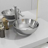  Umivaonik 28 x 10 cm keramički srebrni | shoptok.hr