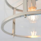 Endon 96150 - plafonsko svetlo hopton 1xE27/10W/230V sjajni hrom | Eponuda.com