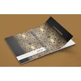 sveska A5 Mandala gold spirala sk 100l ( G309 )