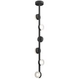  Klausen 140017 - LED luster na stalku COMFORT 6xLED/5W/230V crni | Eponuda.com