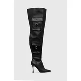 Steve Madden Elegantni škornji Brittany ženski, črna barva, SM11002769