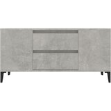 TV ormarić boja betona 102 x 44,5 x 50 cm od konstruiranog drva | Eponuda.ba