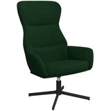  Stolica za opuštanje tamnozelena baršunasta | shoptok.hr