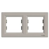 Schneider Electric Asfora Okvir (Bronca, Izvedba serije: 2-struko, Plastika) Schneider Electric Asfora Okvir (Bronca, Izvedba serije: 2-struko, Plastika) Slike