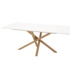 Venture Home Piazza pravokutni blagovaonski stol 180 × 90 cm, bijeli | shoptok.hr