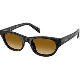 Prada PRC08S 16K10X ONE SIZE (50) Črna/Rjava | Shoptok.si