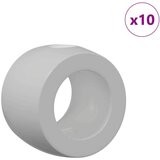  Nogometni stolni ležajevi 10 pcs Crna 3 x 3 x 1 4 cm Plastika | shoptok.hr