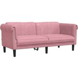  2-dijelni set sofa ružičasti baršunasti | shoptok.hr