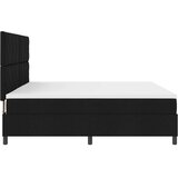  s opruga kutije s madracem Crna 200 x 200 cm tkanina | shoptok.hr