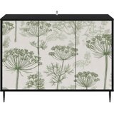  Kreveta GOTHA Crni hrast 102 x 33 x 76 cm Konstruirano drvo | shoptok.hr