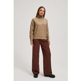 Marisse Beige Turtleneck Sweater | shoptok.hr