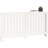  Pokrov za radiator bela 153x19x84 cm trdna borovina, (20769732) | Shoptok.si