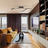 SCHULLER S.L. Spain LED plafonska svetiljka Boa crna SCHULLER Cene