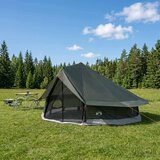 Tipi šator s krovom Maslinasto zelena 800 x 800 x 430 cm Cijene