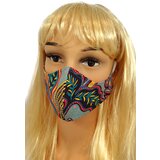 NUMOCO Cotton face mask with print cene