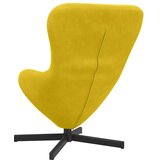  Jajolika fotelja Žuta 63 x 73 x 90 cm Baršun | shoptok.hr