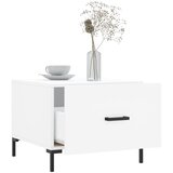  Stolić za kavu bijeli 50 x 50 x 40 cm od konstruiranog drva | shoptok.hr