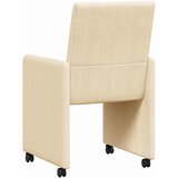  Blagovačke stolice s kotačima 2 pcs Krema 57 x 66 x 94 cm | shoptok.hr
