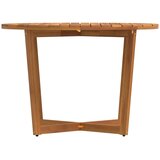  Okrugli vrtni blagovaonski stol Ø110x75 cm Masivno drvo akacije | shoptok.hr