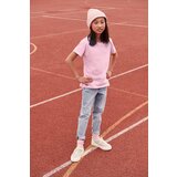 Fruit Of The Loom Pink Girls' T-shirt Iconic Cijene