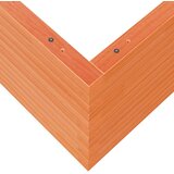  Vrtna sadilica voštano smeđe boje 110x110x46 cm od borovine | shoptok.hr
