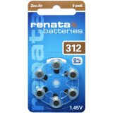 Renata 312 baterije za slušni aparat (6 baterij v blistru), (20430774) | Shoptok.si