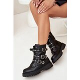 Big Star Insulated Work Boots With Straps And Buckles | Shoptok.si