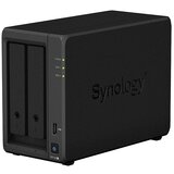 Synology DS725+, tower, 2-Bays 3.5'' sata hdd/ssd, 2 x M.2 2280 nvme ssd, cpu amd ryzen R1600 dual-core (4-thread), max. boost up to 3.1 ghz, 4 gb DDR4 ecc sodimm, 1 x 2.5 gbe, 1 x 1GbE, 1 x usb 3.2, 1 x esata usb-c, 1.51 kg, 3y Cene