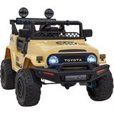  Licencirani auto na akumulator Toyota FJ Cruiser 4x4 - bež | shoptok.hr