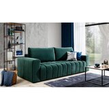 ELTAP Tamno zelena baršunasti sklopiva/s prostorom za odlaganje sofa 247 cm Lazaro – | shoptok.hr