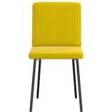  Jedilni stoli 4 kosi rumen žamet, (21832408) | Shoptok.si