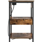  Noćni Ormari s ladicama 2 pcs Dimljeni hrast 41 x 31 x 51 cm | shoptok.hr