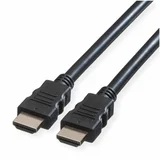 HDMI priključni kabel HDMI A utikač 5.00 m crna 11.04.5575 sa zaštitom HDMI kabel