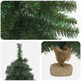 Mini božićno drvce 45 cm PVC Zelena - Zelena 45 cm bez LED svjetala | shoptok.hr