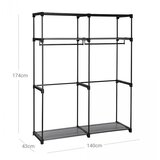 Songmics Zložljiva garderobna omara RYG02GY | Shoptok.si