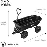 Vonhaus 75L vrtni kolica | shoptok.hr