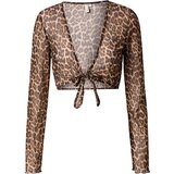 NLY by Nelly Majica bež / črna | Shoptok.si