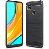 IZMAEL.eu Ohišje Carbon Shield TPU za Xiaomi Redmi 9C - Črna | Shoptok.si