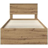  Konstrukcija postelje Oreh 100 x 200 cm Masivno borovo les, (5000103474) | Shoptok.si
