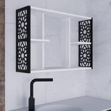 MID.YOU Omara Z Ogledalom Bamela, Črna, Bela | Shoptok.si