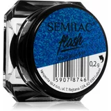 Semilac Flash bleščeči prah za nohte odtenek Holo Blue 691 0,2 g