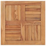 Stolna ploča od masivne tikovine 60 x 60 x 2,5 cm | Shoptok.si