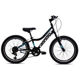 Capriolo bicikl za decu 200, 20"/11", crni | ePonuda.com